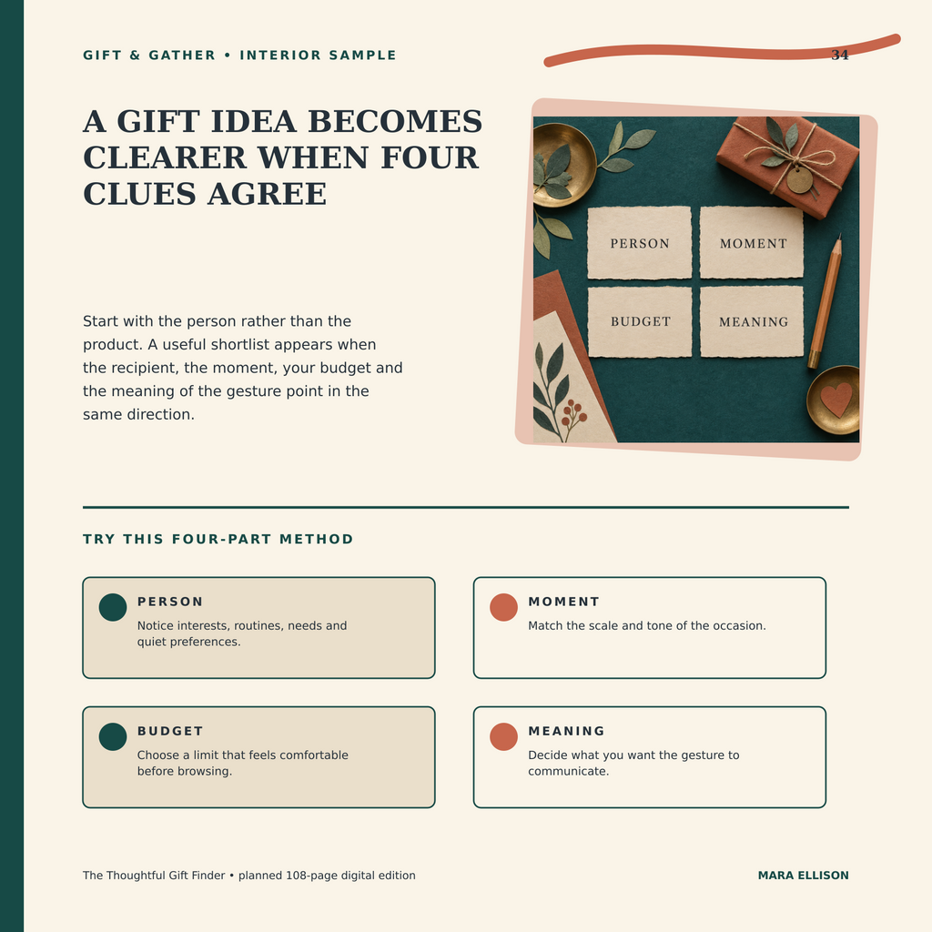 The Thoughtful Gift Finder